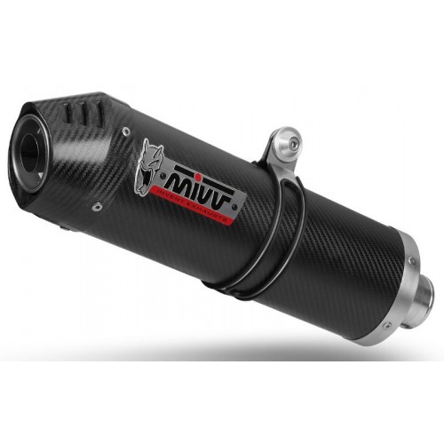 Mivv 2004-15 Full Carbon Oval Exhaust