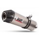 COMPLETE OVAL EXHAUST CARBON MIVV APPROVED