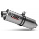 COMPLETE OVAL EXHAUST CARBON MIVV APPROVED