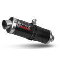 Escape Alto Oval Carbono Mivv 1998-01 Homologado