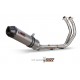 COMPLETE OVAL EXHAUST CARBON MIVV APPROVED