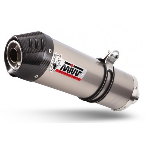 ESCAPE OVAL COMPLETO CARBONO MIVV HOMOLOGADO