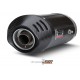COMPLETE OVAL EXHAUST CARBON MIVV APPROVED