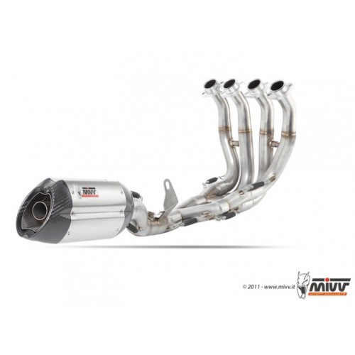 FULL SYSTEM STEEL MIVV YZF 1000 R1 2007-08
