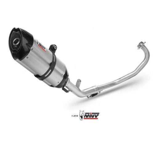 DOBLE ESCAPE SUONO INOXIDABLE MIVV HOMOLOGADO