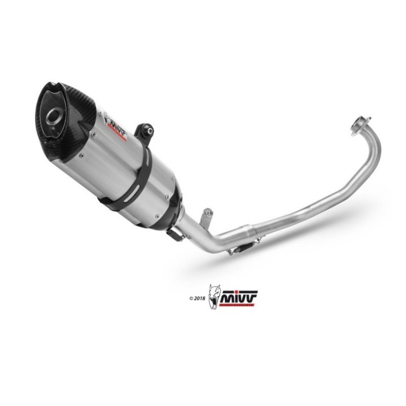 ESCAPE SUONO INOXIDABLE MIVV DL V-STROM 1000 2002-13