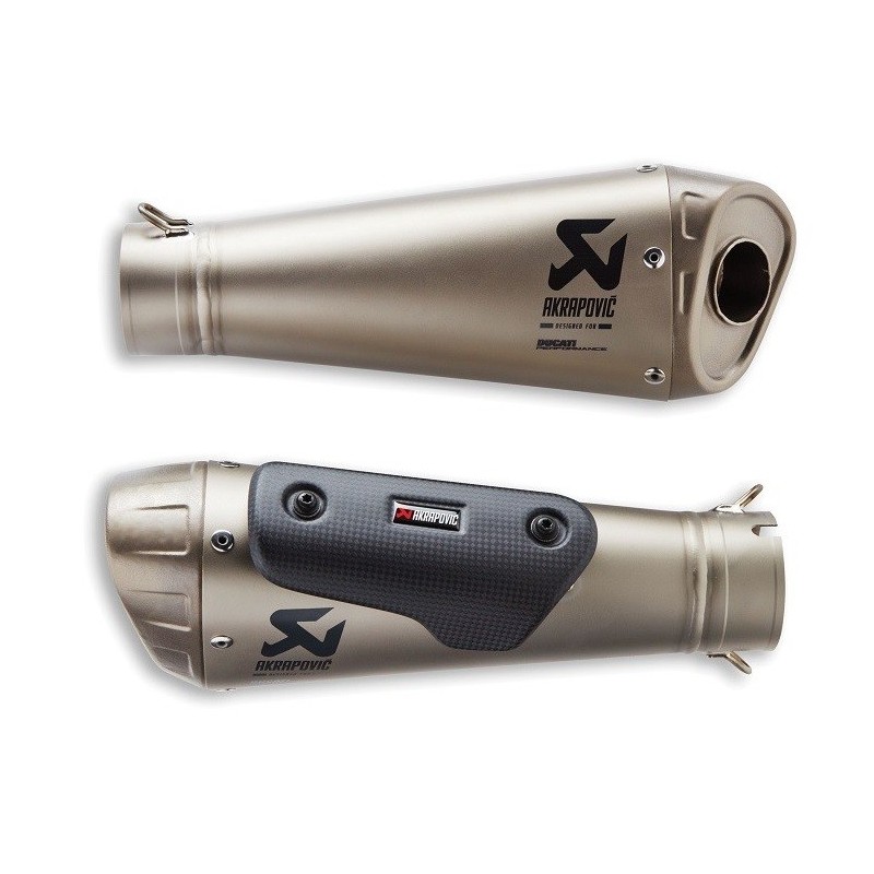 SILENCIOSOS RACING AKRAPOVIC PANIGALE V4