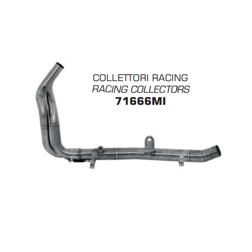 COLECTOR ACERO INOXIDABLE ARROW NO HOMOLOGADO