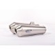 DOBLE SILENCIOSO MEGAPHONE DARK STYLE BMW R 100  NO HOMOLOGADO