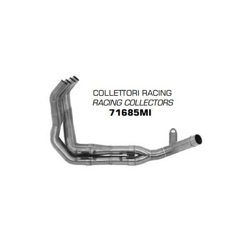 COLECTOR ACERO INOXIDABLE ARROW NO HOMOLOGADO