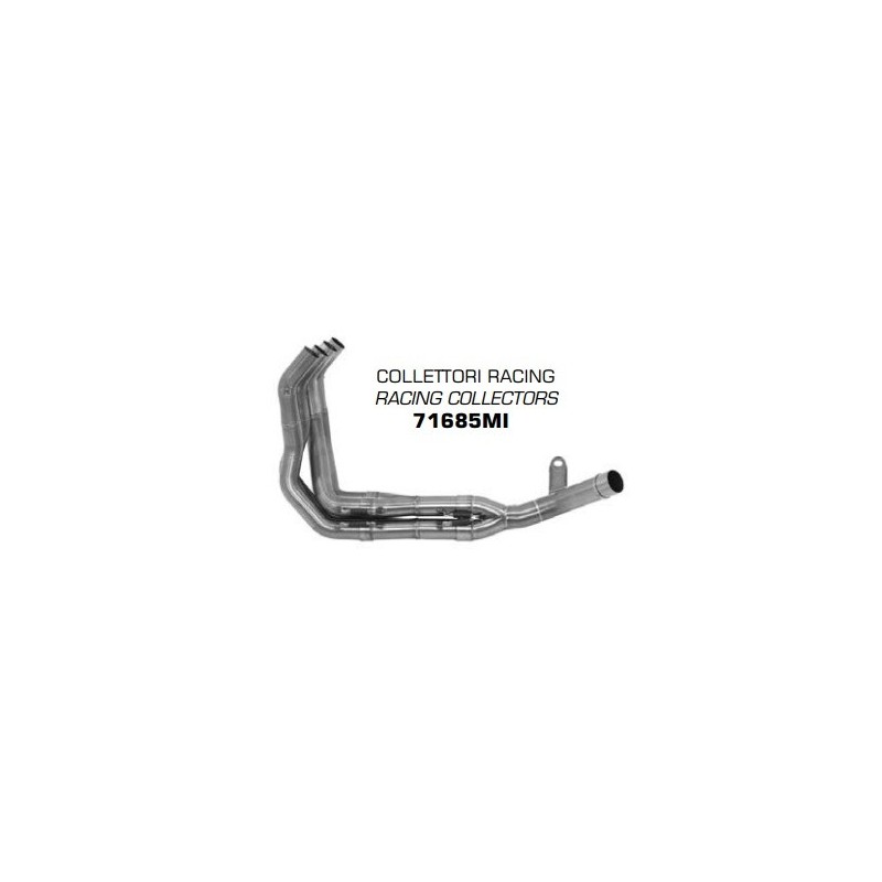 COLECTOR ACERO INOXIDABLE ARROW NO HOMOLOGADO