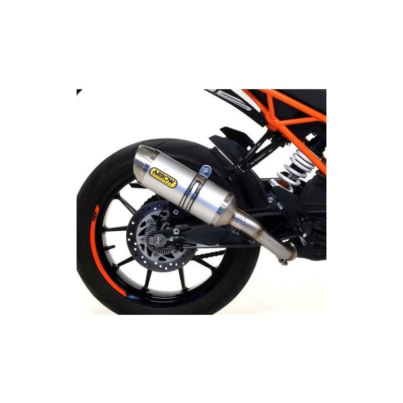 DOBLE SILENCIOSO THUNDER TITANIO ARROW HOMOLOGADO