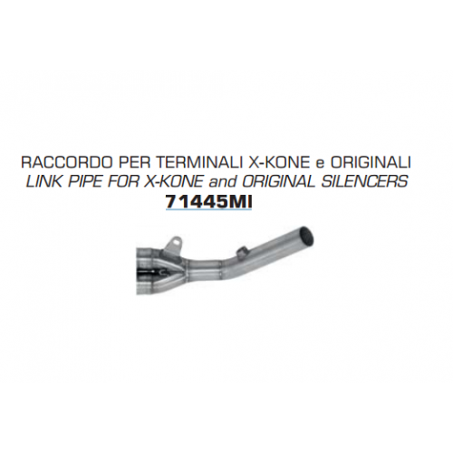 TUBO DE ENLACE CONECTOR ARROW PARA X-KONE Y ORIGINAL