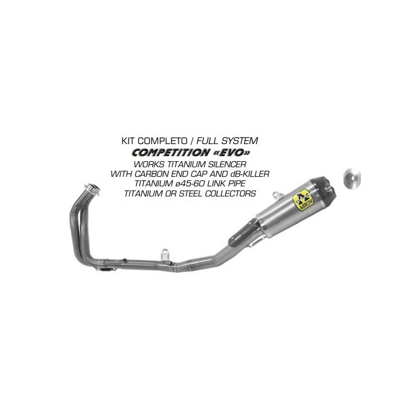 SISTEMA COMPETITION EVO ARROW CBR 500 R ’16/18