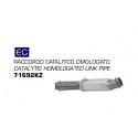 TUBO COLECTOR ENLACE CON CATALIZADOR HOMOLOGADO