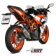 EXHAUST GP PRO APPROVED MIVV RC 390 2017-18