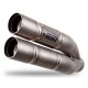 ESCAPE DOUBLE GUN TITANIO MIVV HOMOLOGADO