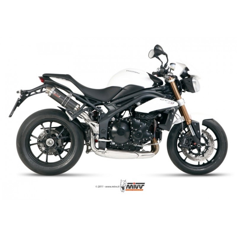 GP DOUBLE HIGH EXHAUST MIVV SPEED TRIPLE 2011-15