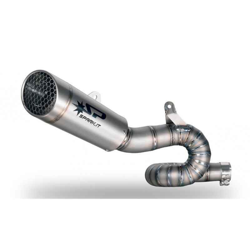 KIT COLLECTEUR 3/4 + SILENCIEUX SPARK STREET TRIPLE