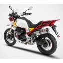 SILENCIEUX ZARD TITANE MOTO GUZZI V85 TT