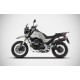 SILENCER ZARD BLACK CERAMIC MOTO GUZZI V85 TT