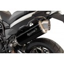 ECHAPPEMENT 4-TRACK CÉRAMIQUE NOIRE HP CORSE F 800 GS 08-17