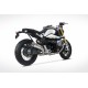 DOBLE SILENCIOSO CÓNICO NEGRO ZARD NINE-T 1200