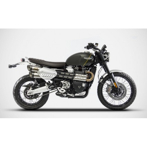 SILENCIOSO INOX RACING ZARD SCRAMBLER 1200 MY 2019