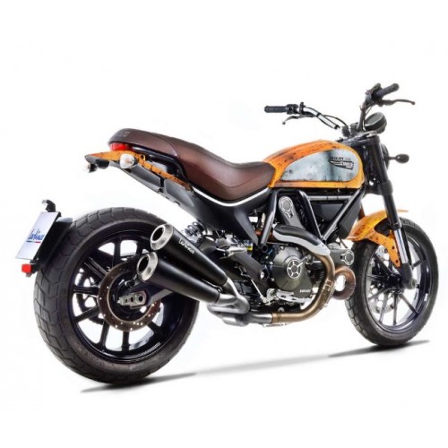 SILENCIEUX INOX LEOVINCE SCRAMBLER 800 2017-19