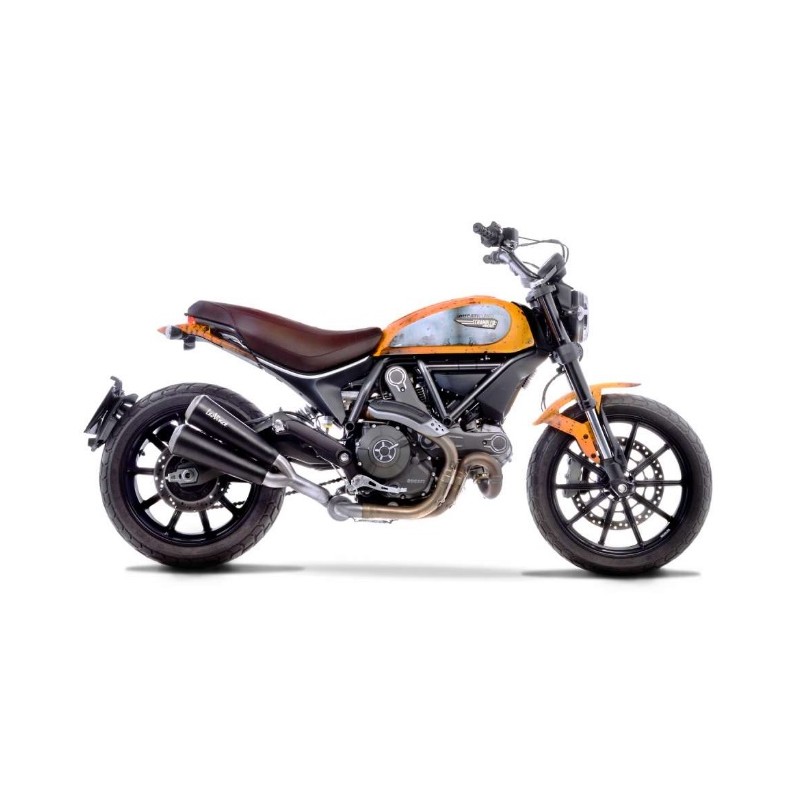 SILENCIOSO INOX LEOVINCE SCRAMBLER 800 2017-19