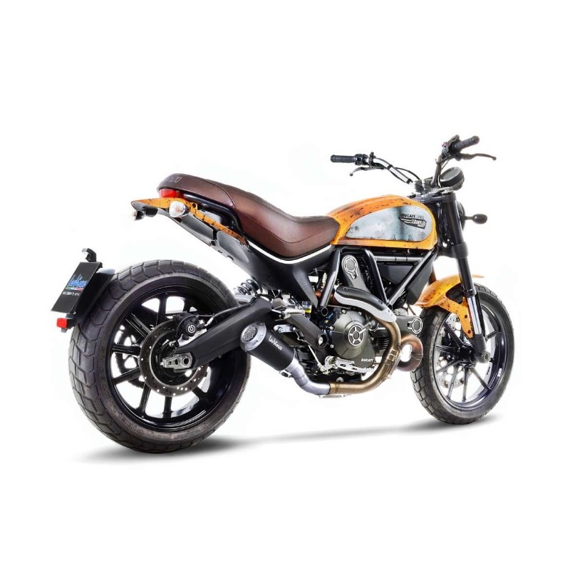 SILENCIOSO INOX LEOVINCE SCRAMBLER 800 2017-19
