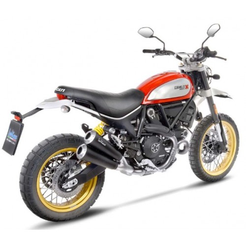 SILENCIOSO INOX LEOVINCE SCRAMBLER 800 2017-19