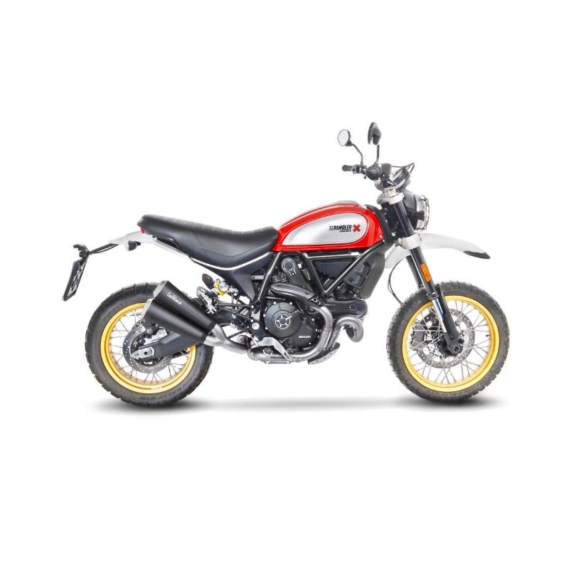 SILENCIEUX INOX LEOVINCE SCRAMBLER 800 2017-19
