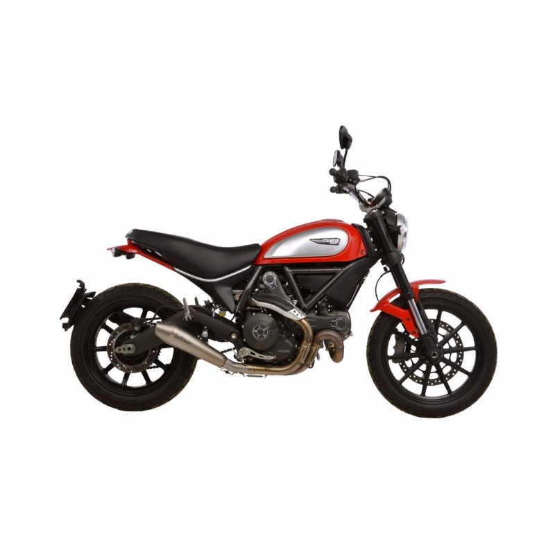 SILENCIOSO INOX LEOVINCE SCRAMBLER 800 ICON/CLASSIC