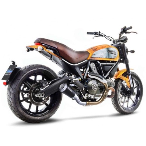 SILENCIOSO INOX LEOVINCE SCRAMBLER 800 2017-19