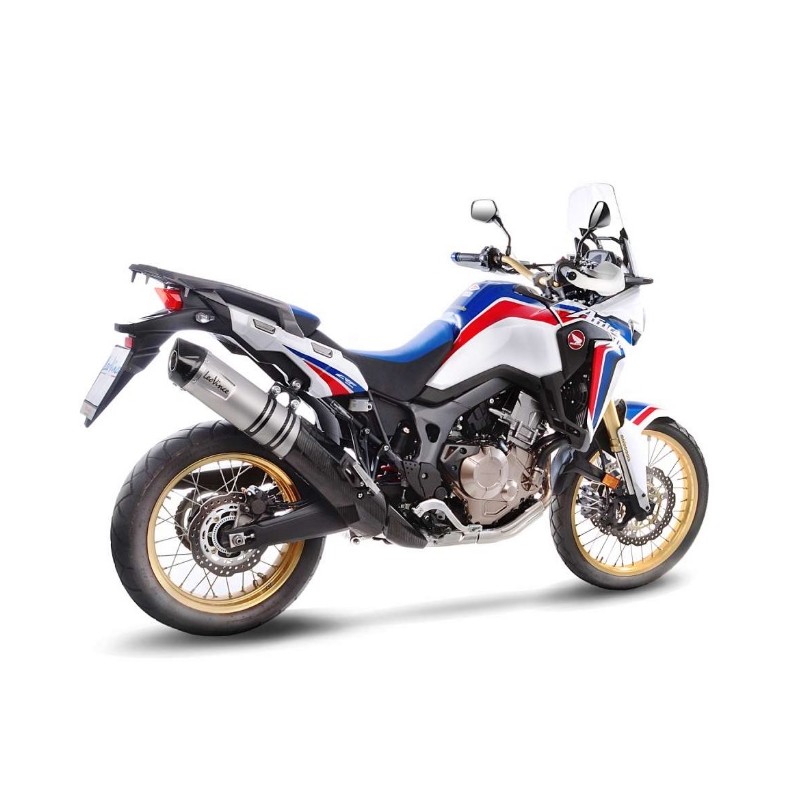 STAINLESS STEEL EXHAUST EURO 3 LEOVINCE CRF 1000 L AFRICA TWIN 16-17
