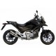 SILENCIEUX ACIER INOX EURO 3 LEOVINCE CRF 1000 L AFRICA TWIN 16-17