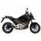 SILENCIEUX ACIER INOX EURO 3 LEOVINCE CRF 1000 L AFRICA TWIN 16-17
