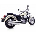 SILENCIEUX CHROME LEOVINCE VT 750 C2 ACE SHADOW 97-01