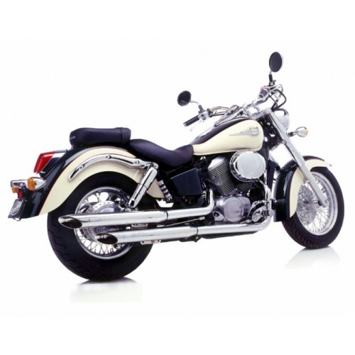 SILENCIEUX CHROME LEOVINCE VT 750 C2 ACE SHADOW 97-01