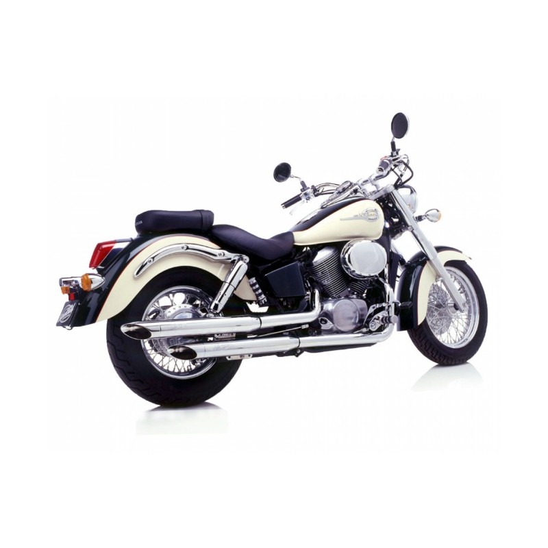 SILENCIEUX CHROME LEOVINCE VT 750 C2 ACE SHADOW 97-01
