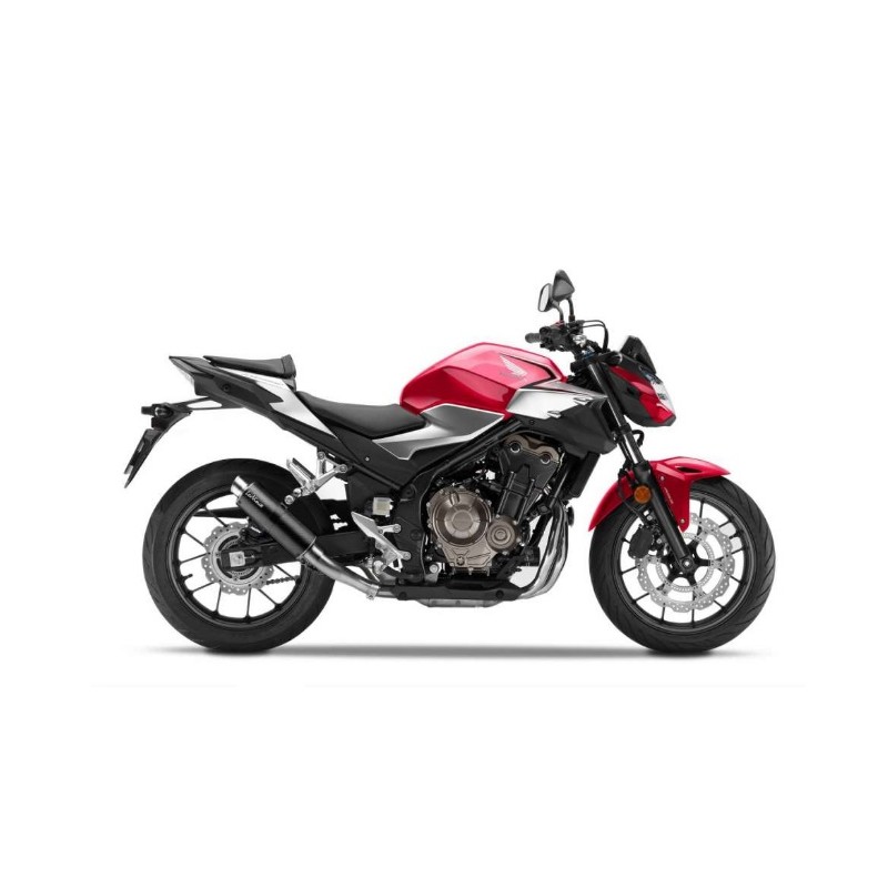 SILENCIEUX CARBONE BRILLANT LEOVINCE CB 500 F 2019-20