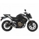 SILENCIEUX CARBONE BRILLANT LEOVINCE CB 500 F 2019-20