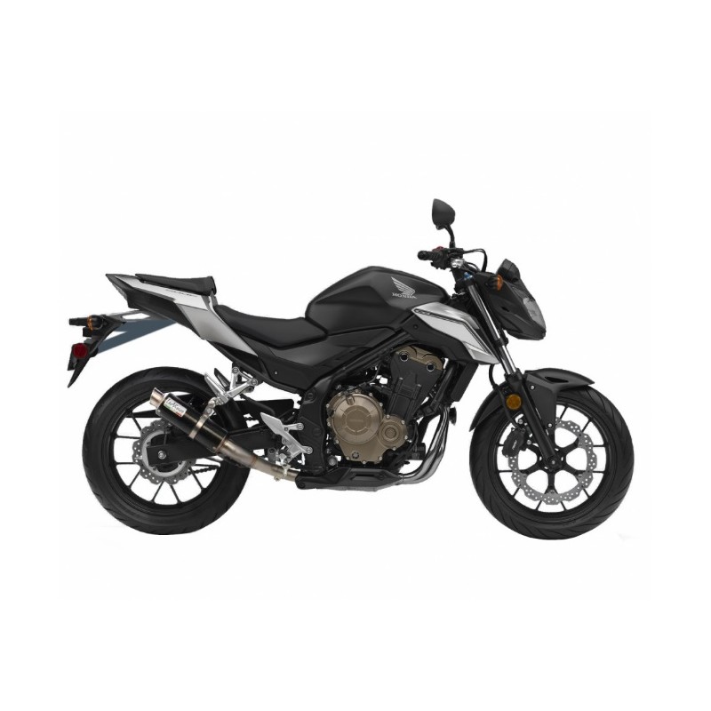 SILENCIOSO CARBONO BRILLO LEOVINCE CB 500 F 2019-20