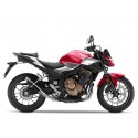 SILENCIOSO CARBONO BRILLO LEOVINCE CB 500 F 2019-20