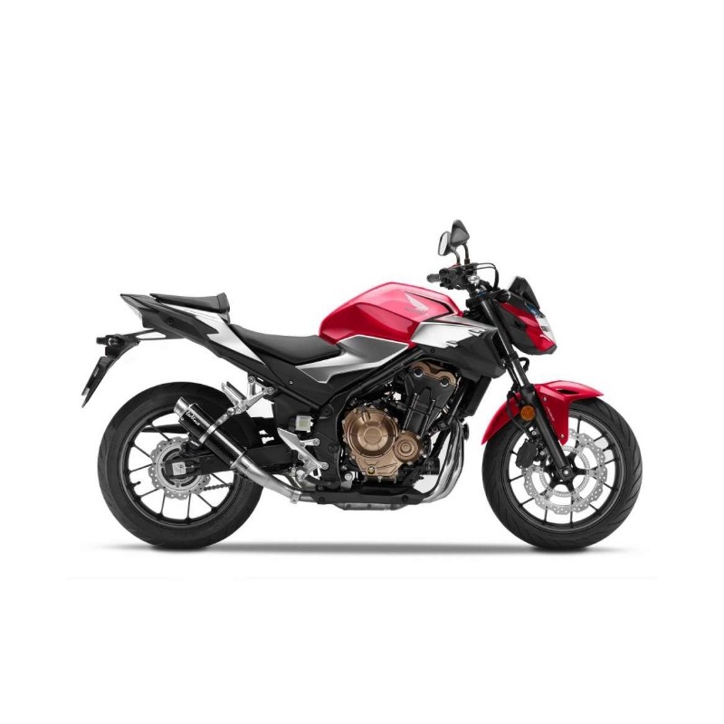 SILENCIEUX CARBONE BRILLANT LEOVINCE CB 500 F 2019-20