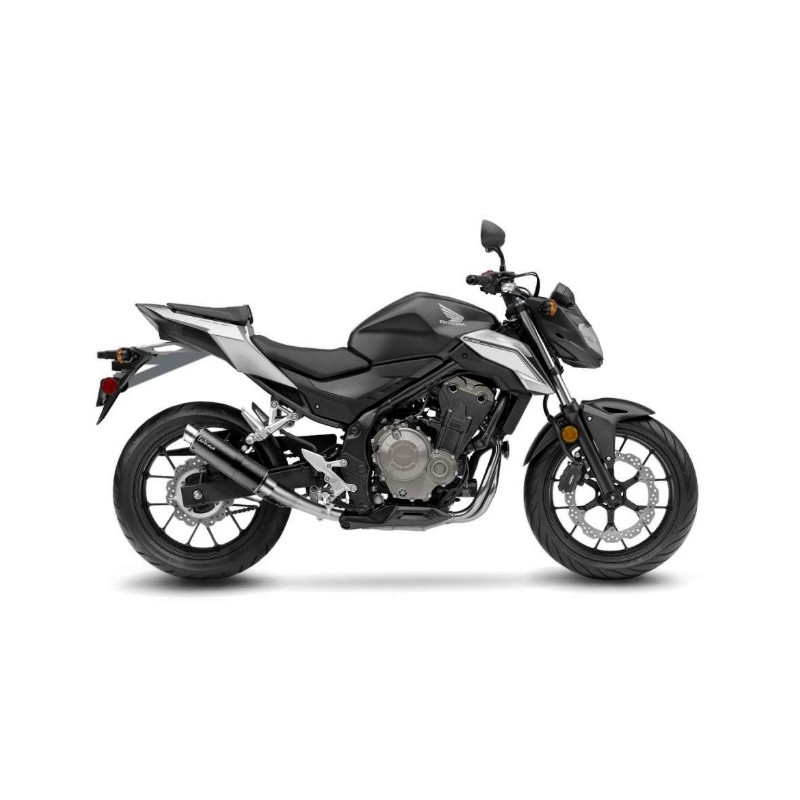 SILENCIOSO CARBONO BRILLO LEOVINCE CB 500 F 2019-20