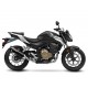 ECHAPPEMENT NERO EURO 3 LEOVINCE CRF 1000 L AFRICA TWIN 16-17