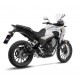 SILENCIEUX CARBONE BRILLANT LEOVINCE CB 500 F 2019-20