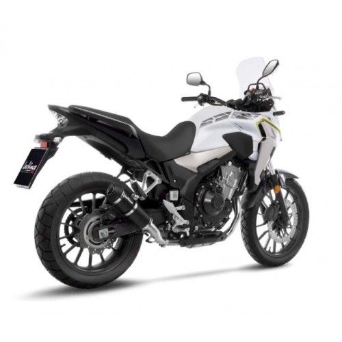 SILENCIEUX CARBONE BRILLANT LEOVINCE CB 500 F 2019-20
